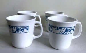 4er Set Corning Tassen Harvest Time Kaffeetassen Corelle Hergestellt in den USA - blaue Früchte - Bild 1 von 11