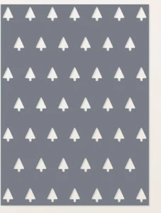NEW Retired Stampin' Up! Tiny Christmas Trees Die - Picture 1 of 2