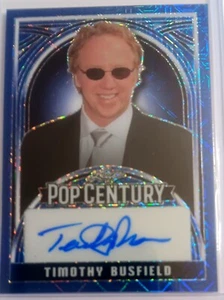 Timothy Busfield #'d 2/3 Autograph Blue Shimmer 2024 Leaf Metal Pop Century SSSP - Picture 1 of 1