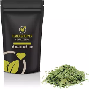 500g Bärlauchkraut Bärlauch getrocknet Kräuter geschnitten Bärlauchblätter - Bild 1 von 2