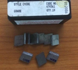 10 Pcs TRW C43DE 070561 Carbide Inserts Lathe Mill Milling Tools New - Picture 1 of 1