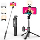 Selfie Stick Tripod with Fill Light All in One Extendable Selfie Stick