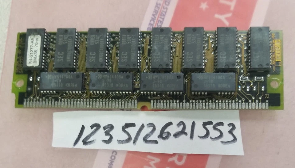 32MB SIMM 70NS FOR PB7MA-CD, AXP 1000   54-21277-AA  - Image 1 of 1