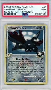 Skarmory Crosshatch Holo 83/147 Platinum League Promo PSA 9 Mint Pokémon Card - Picture 1 of 1