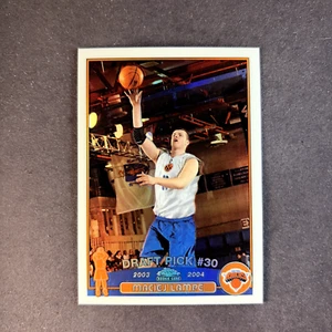 2003-04 Topps Chrome Maciej Lampe Rookie Refractor RC NY Knicks - Picture 1 of 2