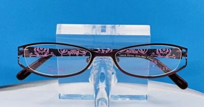 Laura Ashley Anteojos Niñas Mejor Amigo Arándano Floral Metal 49-17-130mm Nuevo Foto 1 de 4