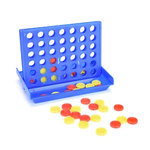 Connect Four In A Row 4 In A Line Board Game Kids Children Fun Educational T ❤J - Picture 1 of 7