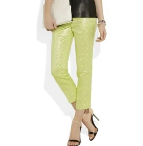 Tibi Neon Pants - Picture 1 of 5
