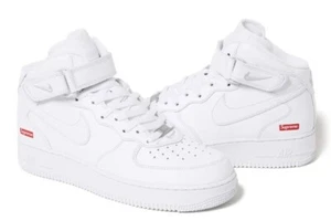 Supreme X Nike Air Force 1 Mid EU 43 US 9.5 NEU&OVP FZ8784-100 - Bild 1 von 4