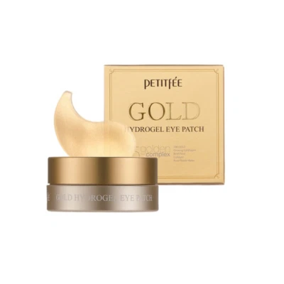 PETITFEE Gold Hydrogel Eye Patch 1pack (60 sheet) / Korea Cosmetics K-Beauty - Image 1 of 4