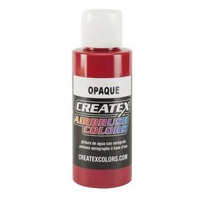 (246,33€/1l) Opaque Red Createx Airbrush Colors Color 60ml 11 5210 Createx - Imagen 1 de 1