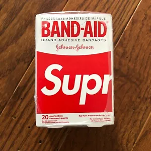 Supreme BAND-AID Rojo SS19 Paquete de 20 Totalmente Nuevo Envío Gratuito - Imagen 1 de 2
