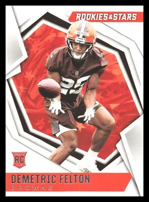2021 Panini Rookies & Stars Demetric Felton RC #191 - Image 1 of 2