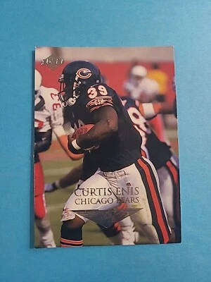 CURTIS ENIS 1999 COLLECTOR'S EDGE 1ST PLACE FOOTBALL CARD # 29 H9680 - Image 1 of 2