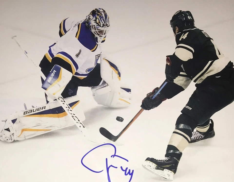 Chris Stewart Minnesota Wild Signed 8x10 Autographed Photo COA N1 Foto 1 de 1