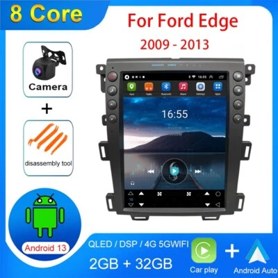 Radio de coche 12,1" Android para Ford Edge 2009-2013 GPS navegación reproductor estéreo Carplay Foto 1 de 4
