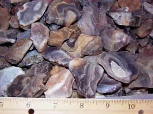 Botswana Achat Mine grob 2-1 Zoll 1 Pfund Lot - Bild 1 von 4