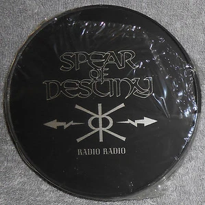 SPEAR OF DESTINY - Radio Radio, Rare 3 inch CD EP, In tin can, Life Goes On - Picture 1 of 3