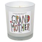 Enesco Grandmother Scented Jar Candle Linen Driftwood Scent, 7 Oz New