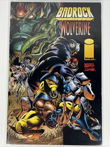 Cómics Badrock/Wolverine #1B variante Yaep portada imagen de Marvel 1996 casi nuevo - Imagen 1 de 6