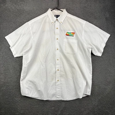 Pak Sak Convenience Store Mens XL Short Sleeve Button Up Shirt Employee Uniform - Image 1 of 4