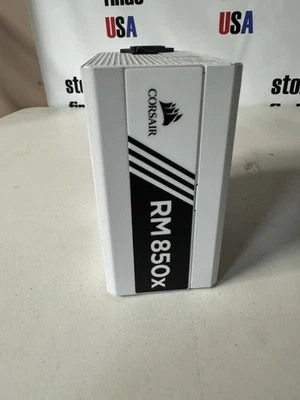 CORSAIR RM850x White 850 Watt 80+ Gold Certified Power Supply Unit - PSU Only - Image 1 of 4