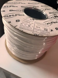 Sercuri-Flex 3182B FLEXIBLE POWER CABLE 0.75MM WHITE 100M - Picture 1 of 2