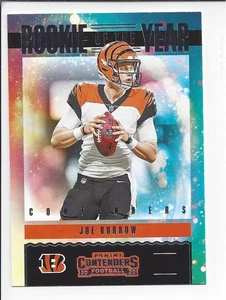 2020 Panini Contenders Rookie of the Year Contenders  #RY-JBU Joe Burrow RC - Picture 1 of 2