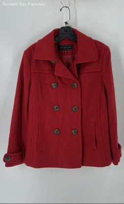 Jaqueta feminina Giacca mistura de lã peito duplo tamanho P  - Imagem 1 de 4