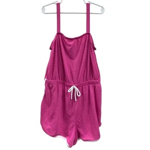 New Art Class Girls Large (10/12) Thin Strap One Piece Side Stripe Romper - Picture 1 of 3