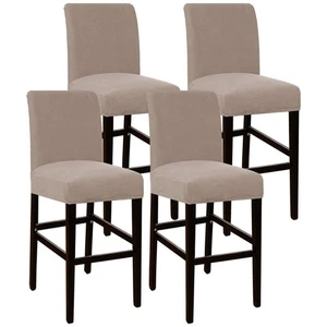 Hoch Stretch Barhocker Abdeckung Kneipe Tresen Stuhl Sitz Schonbezug für Esszimmer... - Bild 1 von 7