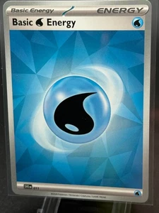 Pokemon Card SV10:Destined Rivals - Basic Water Energy 011/182 - Picture 1 of 2