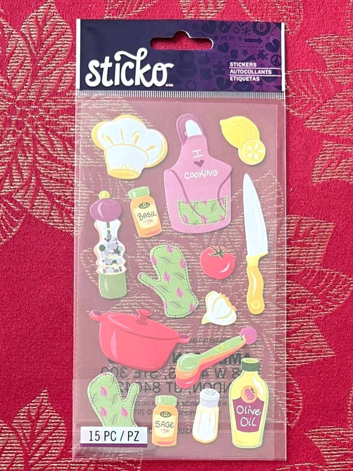 RARO - PEGATINAS PARA COCINAR/HORNEAR DE STICKO - ENVÍO GRATUITO Foto 1 de 1
