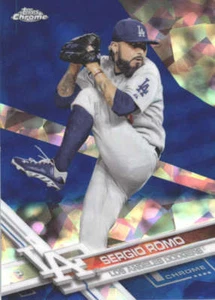 SERGIO ROMO 2017 TOPPS CHROME SAPPHIRE EDITION #423 ONLY 250 MADE - Picture 1 of 2