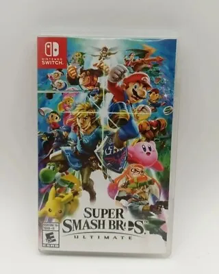 Super Smash Bros. Ultimate (Nintendo Switch, 2018) (CASE And ARTWORK Only) READ • 9.99€
