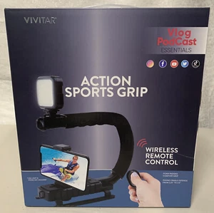 Vivitar Blog PodCast Action Sports Grip with Wireless Remote Control - Picture 1 of 3