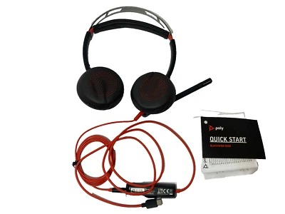 POLY Blackwire C5220 Stereo Mini-phone Plug USB-C Computer Headset w/ carry case - Image 1 of 4