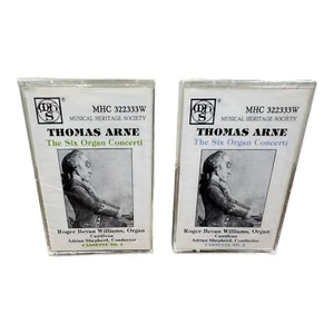 Thomas Arne - The Six Organ Concerti (2 Volume Cassettes) Roger Bevan Williams - Picture 1 of 4