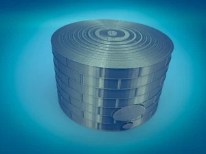 TANQUE DE COMBUSTIBLE o TANQUE DE ACEITE - Escala S 1:64 - 8 Tamaños DISPONIBLES! Plata metálica EE. UU. - Imagen 1 de 6