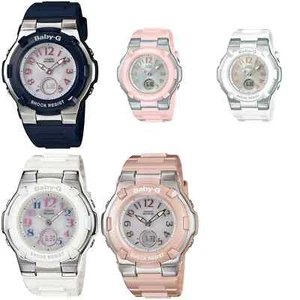 Casio Baby-G Radio Solar Watch BGA-1100 Series Women's Blue Pink White Japan New - Picture 1 of 19