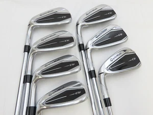 2024 LH Taylormade Qi Eisensatz 5-AW Eisen KBS Max 85 Regular Flex Stahl Eisen Qi - Bild 1 von 5