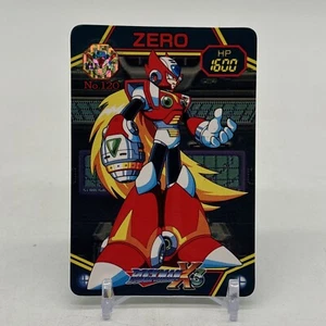 Mega Man Zero Megaman X3 No.120 Card 1995 BANDAI CAPCOM Japanese Game Rare! - Picture 1 of 10