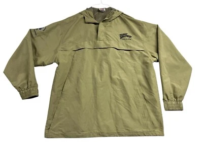 VTG Disney Orlando Planet Hollywood Windbreaker Jacket Size Large Brown 1998 - Image 1 of 4