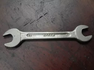 Kravm Wrench Metric 12mm - 13mm Open End Forged Italy - Foto 1 di 3