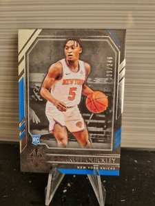IMMANUEL QUICKLEY RC 2020-21 Panini Chronicles /249 Majestic #345 Knicks