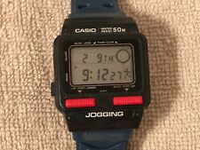 Vintage Casio Digital Jogging Watch - J-51W (208) RARE