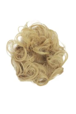 Haarteil: Kunsthaar Scrunchy Haarband Haargummi Pferdeschwanz Blond YZF-3054A-86