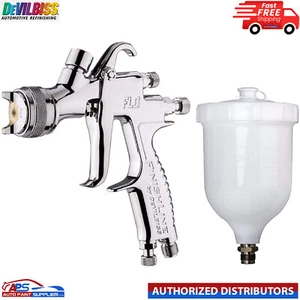 Devilbiss FLG-5 Spray Gun 1.8 mm Gravity Car Air Feed Sprayer Paint Solvent - Picture 1 of 8