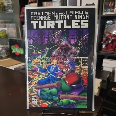 Teenage Mutant Ninja Turtles Vol 1 #9 Comic Book Mirage TMNT Eastman Laird FINE - Image 1 of 4