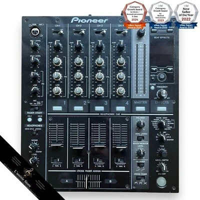 Pioneer DJM-700 Professional Digital DJ Mixer Black 4-Channel 4ch DJM700 Tested - Image 1 of 4